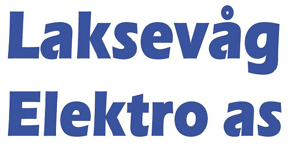 Laksevåg Elektro as logo