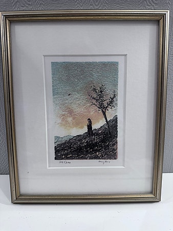 Norsk Kunst Dag Hol, signert