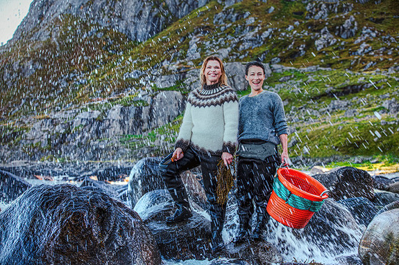 Angelita Eriksen and Tamara Singer, co-founders of Lofoten Seaweed