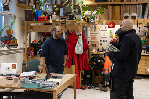 Åpne atelier Lademoen kunstnerverksteder. Foto: Lili Zaneta