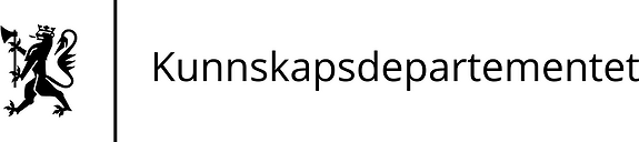 Kunnskapsdepartementet logo