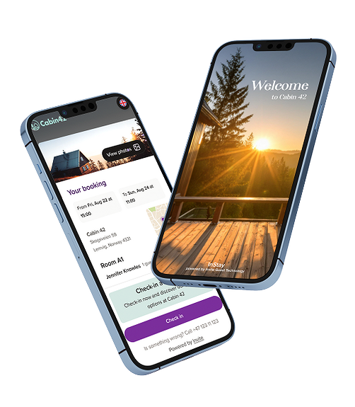 Invite InStay - Gjestens app under leieperiode eller opphold