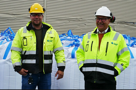 Våre dyktige og engasjerte ledere i Risavika, driftsleder Kjell (t.h) og avdelingsleder Christer (t.v).