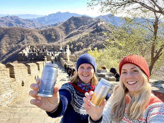 Travel the world, here at Mutianyu great wall