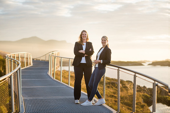 The founders of Fjorda Beate O. Thy og Maren M. Steinnes