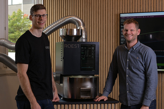 Founders with p3000 prototype