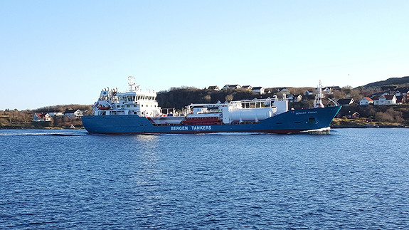 Bergen Viking med LNG fremdrift