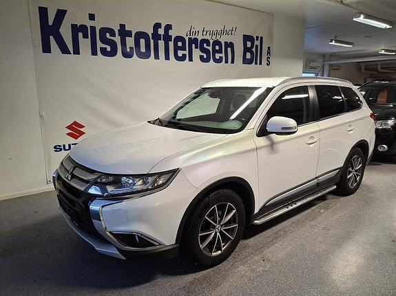Mitsubishi Outlander 2.2 Instyle+ 150HK-4X4-AUTOMAT-7 SETER-SKINN-KROK Innby