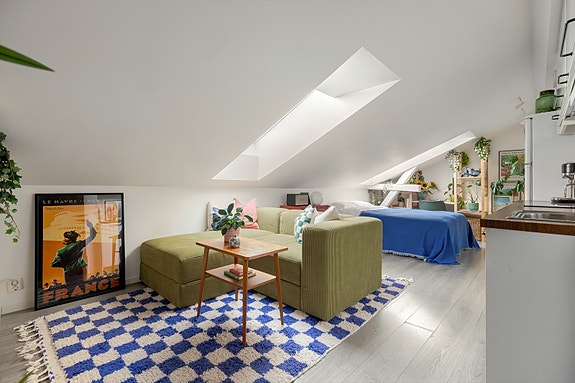 Velkommen til Osterhaus' gate 6A! Her får du en lys og moderne loftsleilighet med gjennomtenkte løsninger og god standard.
