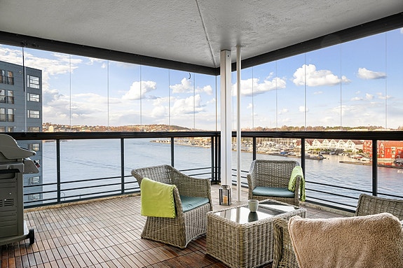 Nordvik bolig og Carl-Åge Herrem presenterer Verven 16 C - Lekker leilighet med stor terrasse. Sol og utsikt !