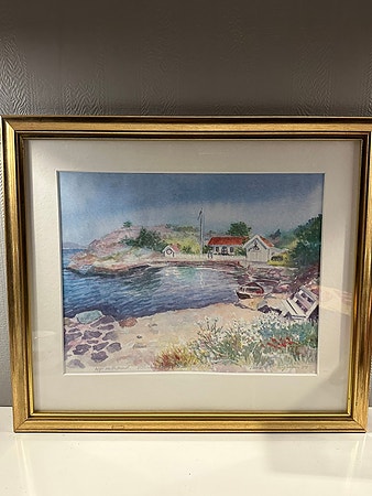 Norsk Kunst, signert