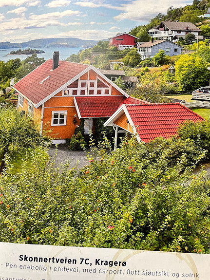 Stor villa nær sjøen i Kragerø