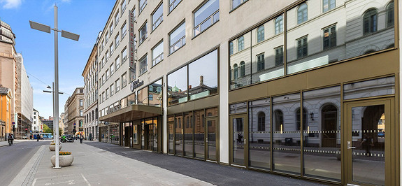 Vi holder til i 4 et. i Filmens Hus