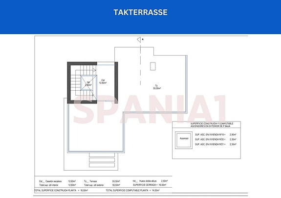 Takterasse - Villa nr 21
