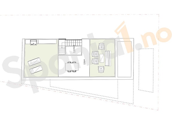 Plantegning takterrasse