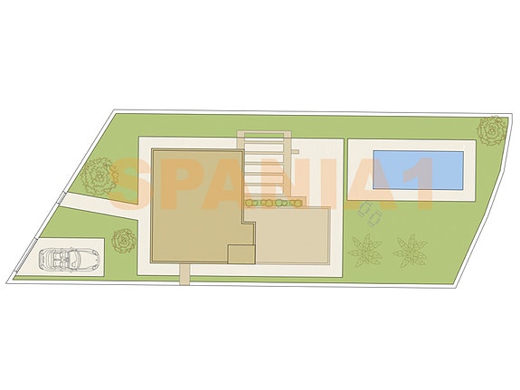 Oversikt over tomten