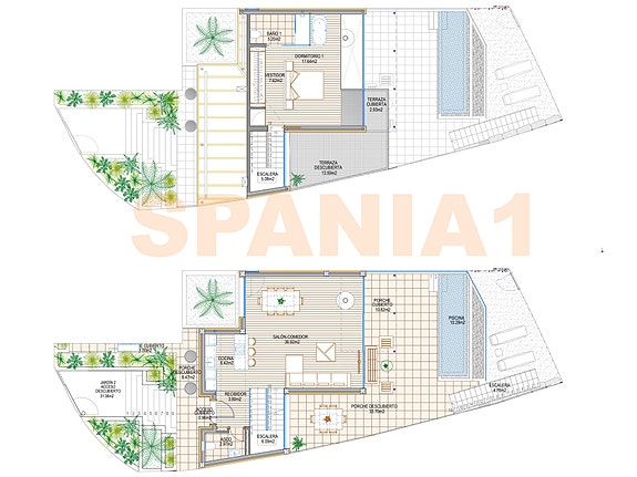 Plantegning - 2.etg og 3 .etg