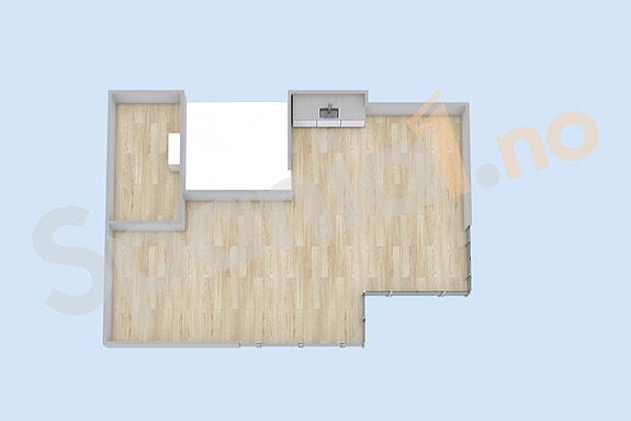 Planskisse -  Takterrasse