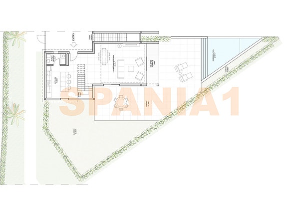 Oversikt over tomten