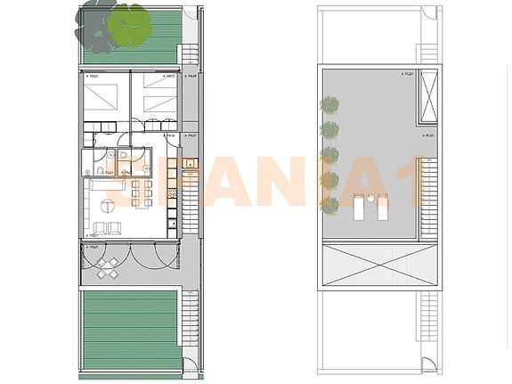 Plantegning - Penthouse