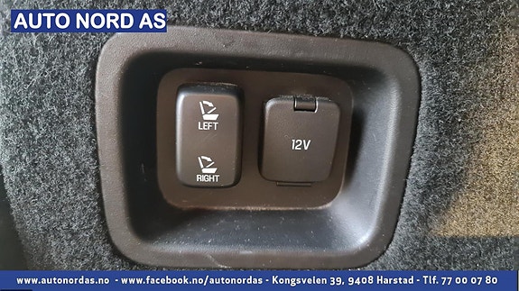  12v uttak bagasjerom