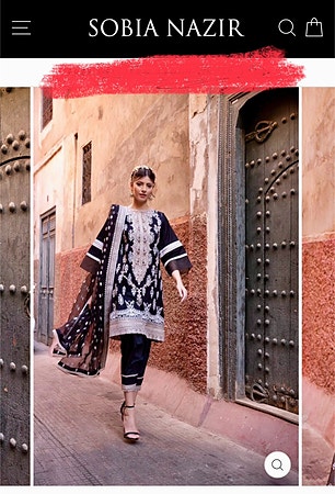 Pakistansk klær  fra  designer  sobia nazir