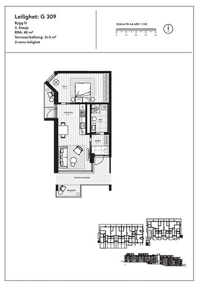 Plantegning leil 309