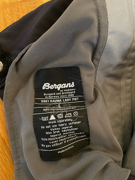 Bergans rauma lady pants FINN torget