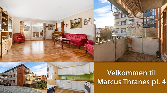 Velkommen til Marcus Thranes plass 4!