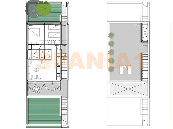 Plantegning - Penthouse