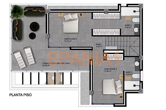 Plantegning - 2. etg