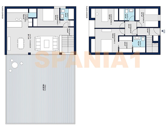 Plantegning av leiligheten