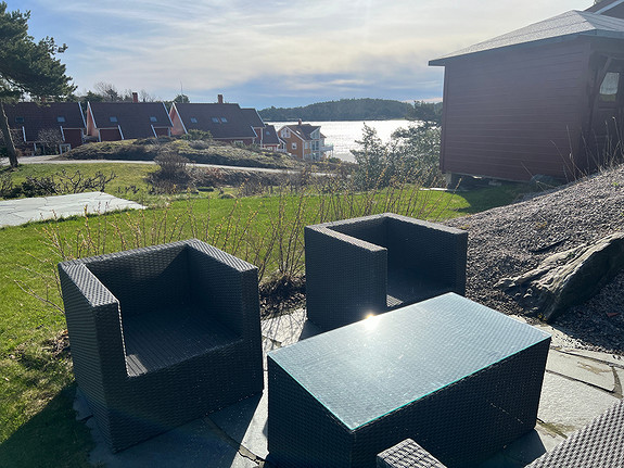 Ferieleilighet sentralt med sjøutsikt i Grimstad