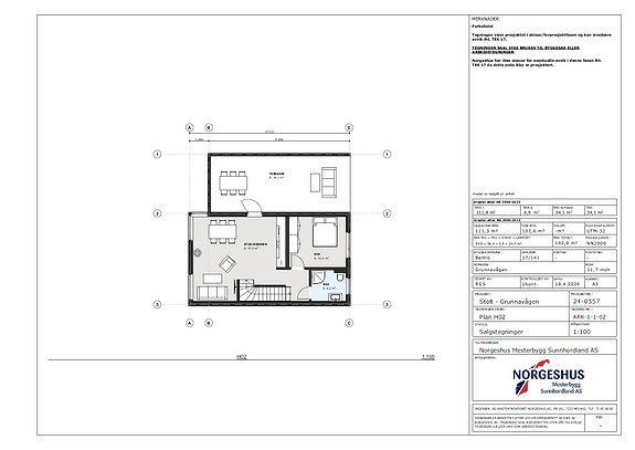 Planteikning 2.etg