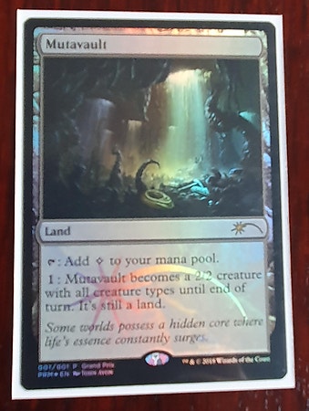 Magic the gathering kort. Mutavault FOIL
