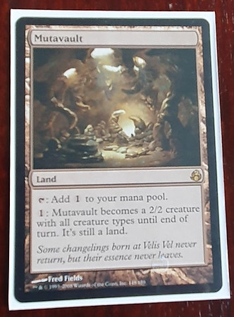Magic the gathering kort. Mutavault