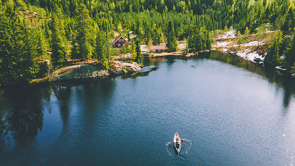 Flekkerhytta (Skien turlag). Foto: Marius Dalseg