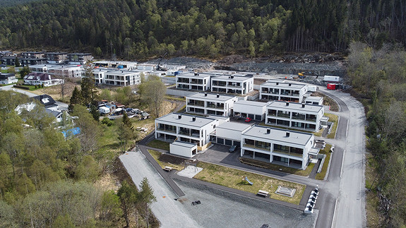 Dronebilde fra området 02.05.2024