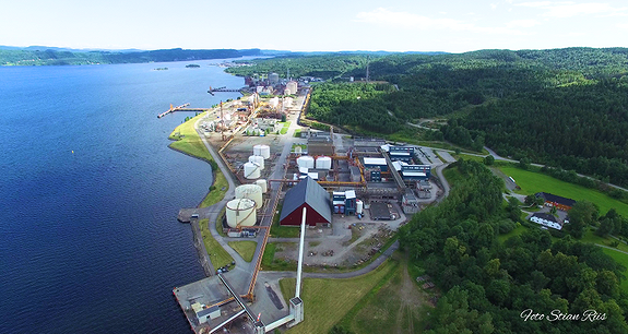 INEOS Inovyns klor/VCM-fabrikk på Rafnes