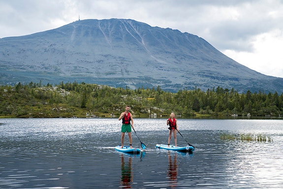 SUP på Kvitåvatn