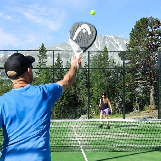 Padel på Gaustablikk