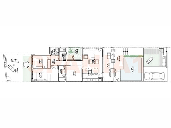 Bakkeplan - Plantegning