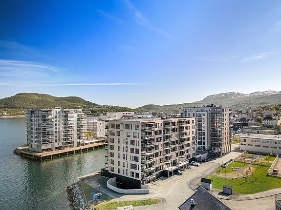 Pynten H0808 - effektiv vestvendt leilighet i toppetasjen, presentert av EIE eiendomsmegling Harstad v/ Runar Bjørkelund