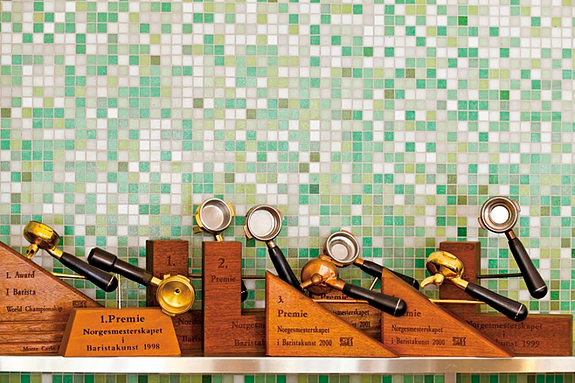 Mange gode plasseringer i NM og VM i baristafaget