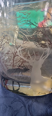 kunst vase signert Henning slott 2013...Trygve skogrand