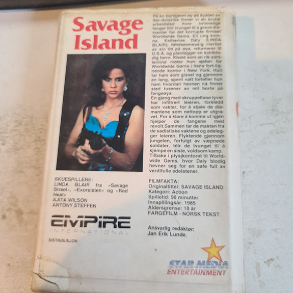 linda blair savage island