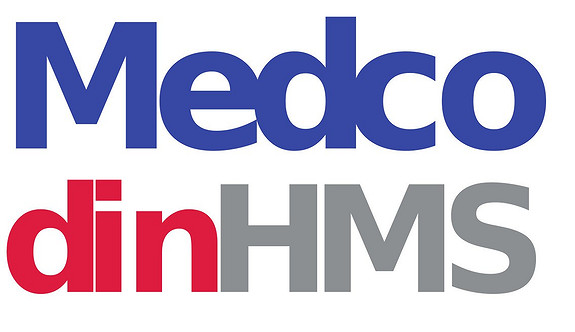 Medco dinHMS as logo