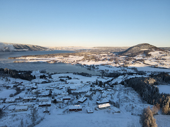 Bildenmoen i vinterdrakt