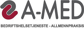 A-MED Bedrifshelsetjeneste-Allmennpraksis logo