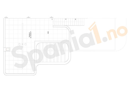 Plantegning takterrasse